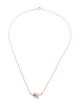 Tiffany & Co. 18K Diamond Victoria Vine Pendant Necklace