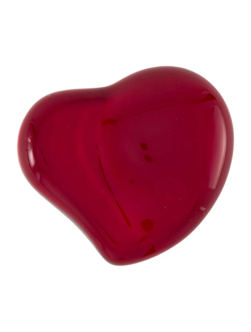 Tiffany & Co. Elsa Peretti Crystal Heart Paperweight