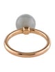 Tiffany & Co. 18K Moonstone Hardware Ball Ring
