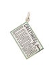 Tiffany & Co. Enamel "Greetings From London" Postcard Charm