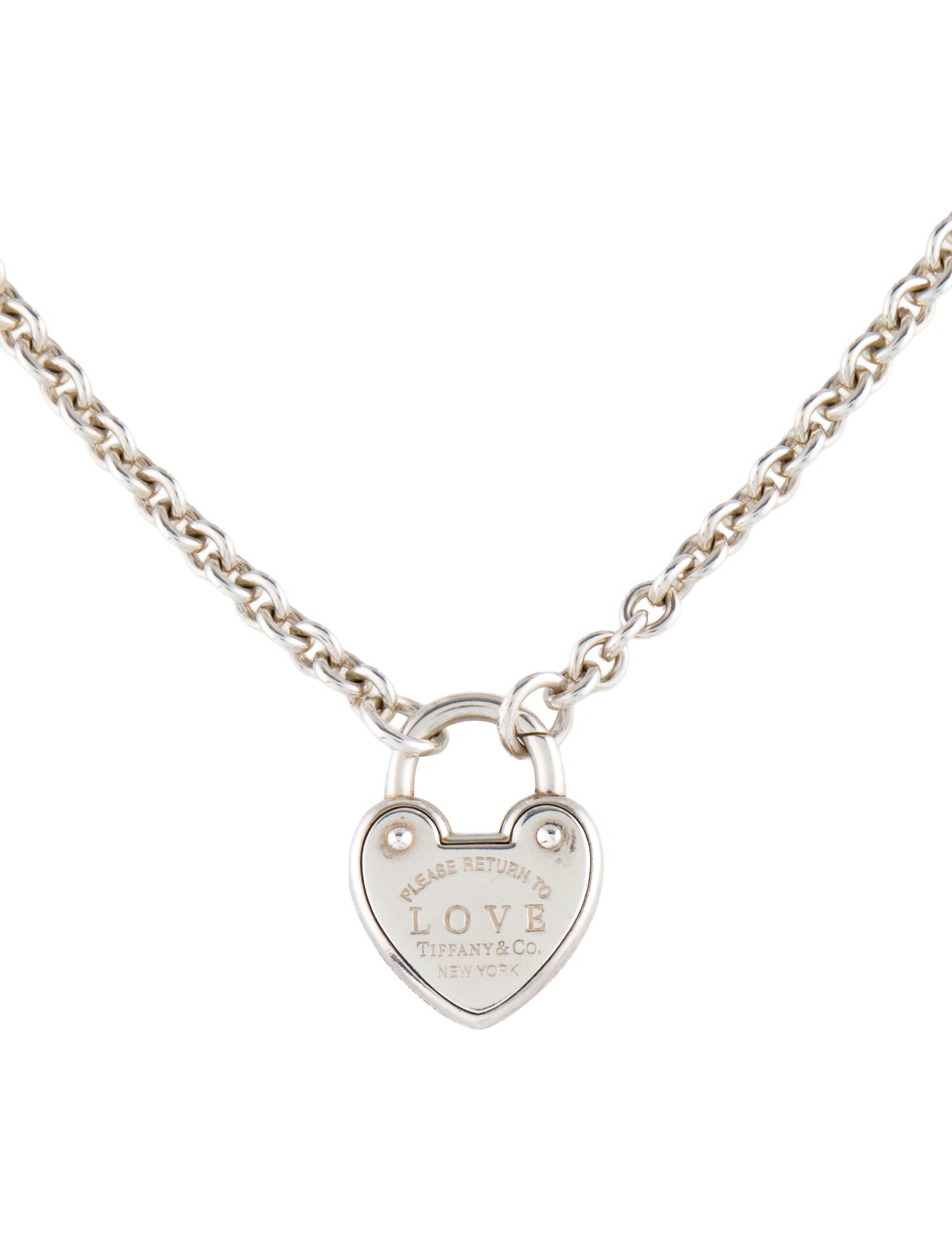 Tiffany & Co. Love Lock Necklace