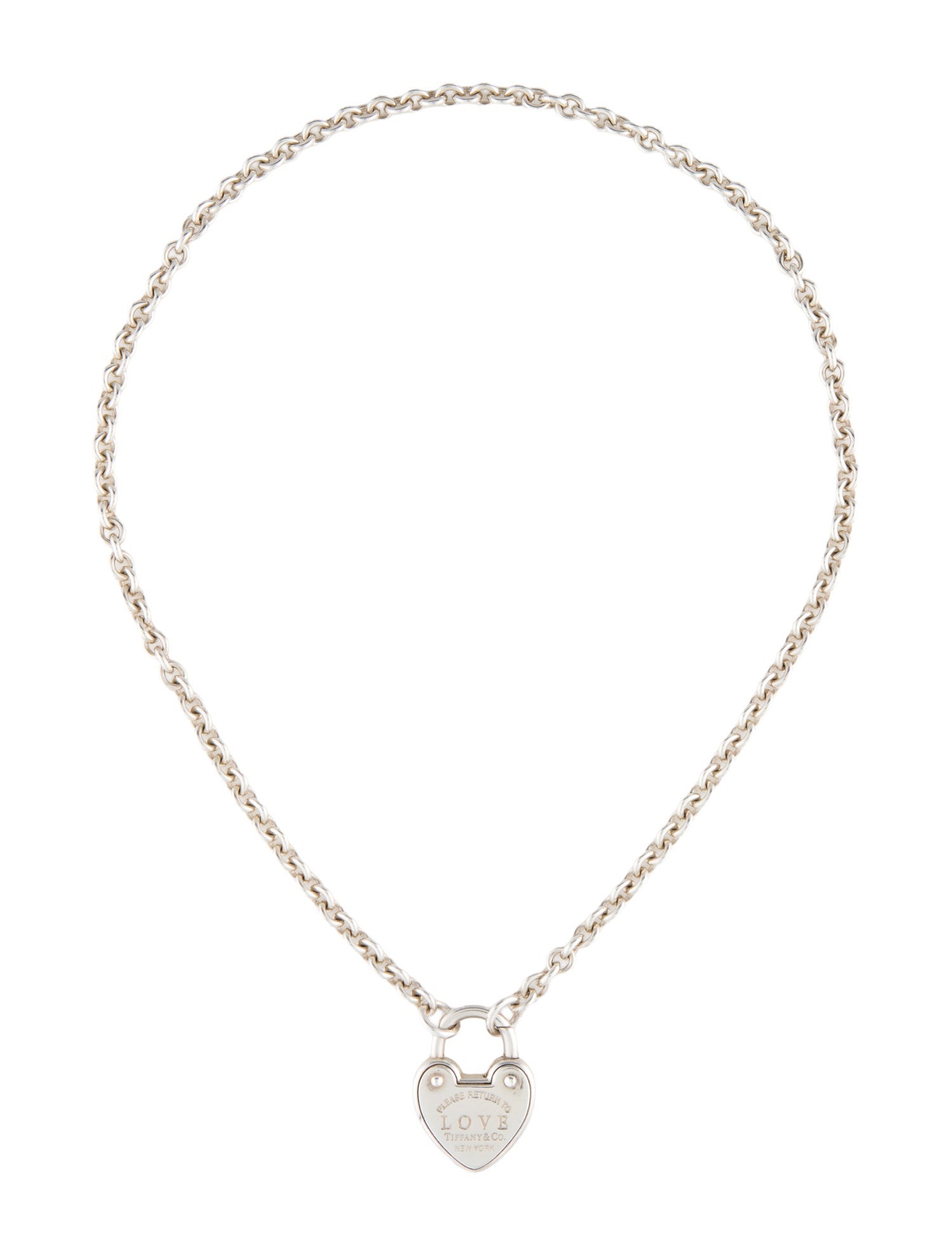 Tiffany & Co. Love Lock Necklace
