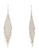 Tiffany & Co. Pearl Mesh Fringe Earrings