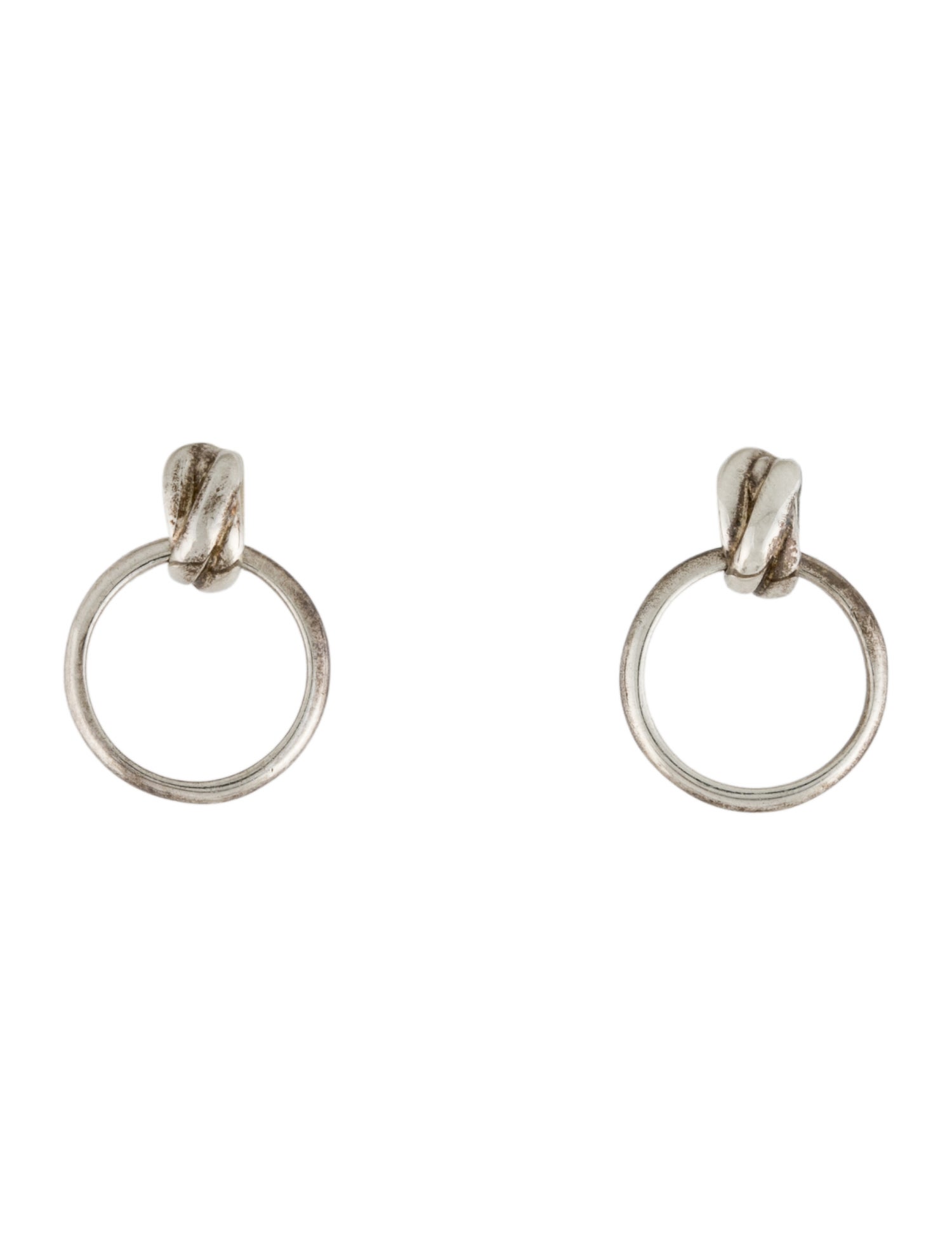 Tiffany & Co. Melody Mini Hoop Drop Earrings