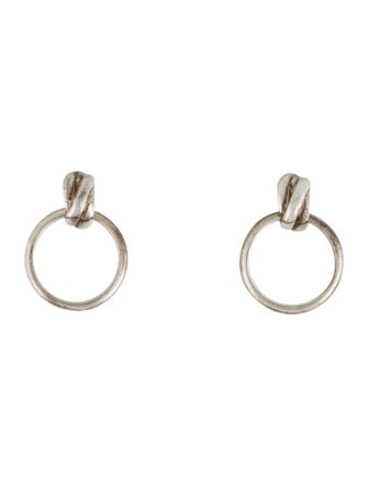 Tiffany & Co. Melody Mini Hoop Drop Earrings