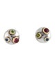 Tiffany & Co. Sapphire, Tourmaline & Peridot Etoile Stud Earrings