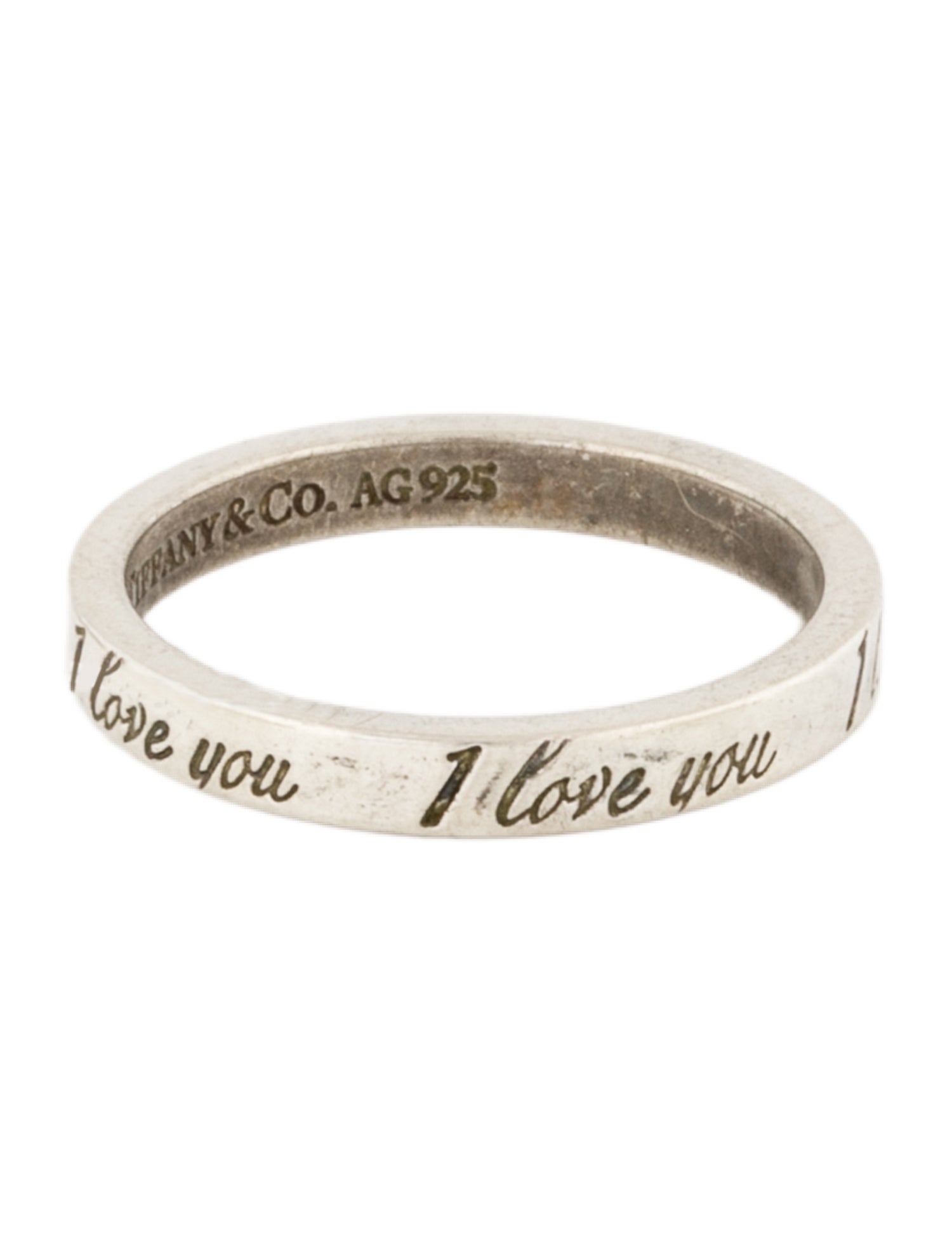 Tiffany & Co. 'I Love You' Notes Band
