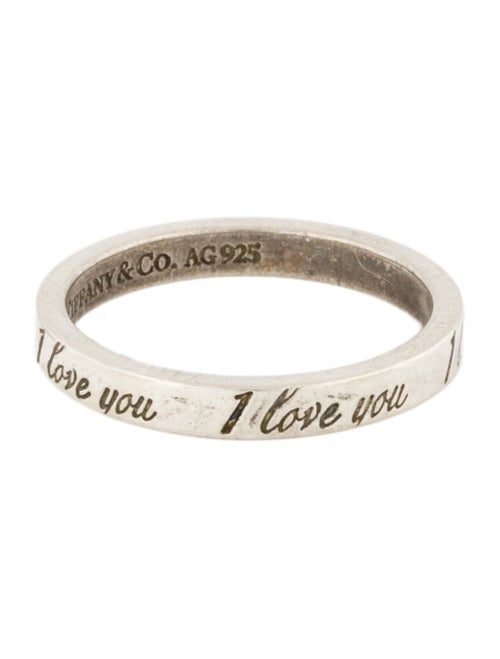 Tiffany & Co. 'I Love You' Notes Band