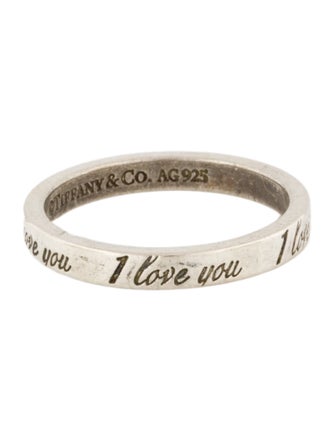 Tiffany & Co. 'I Love You' Notes Band