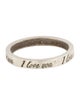 Tiffany & Co. 'I Love You' Notes Band