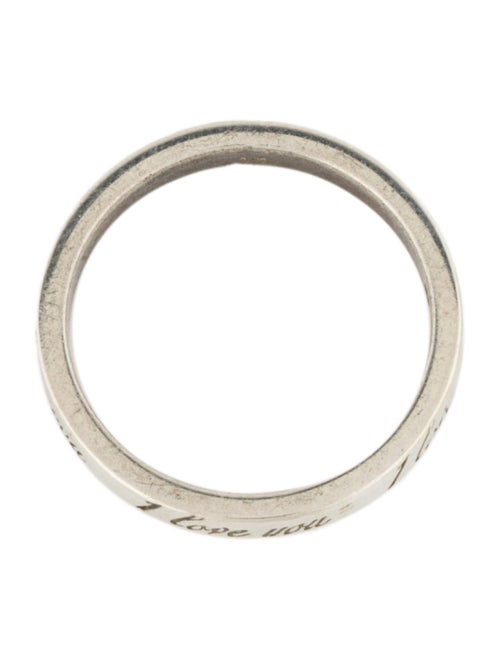 Tiffany & Co. 'I Love You' Notes Band