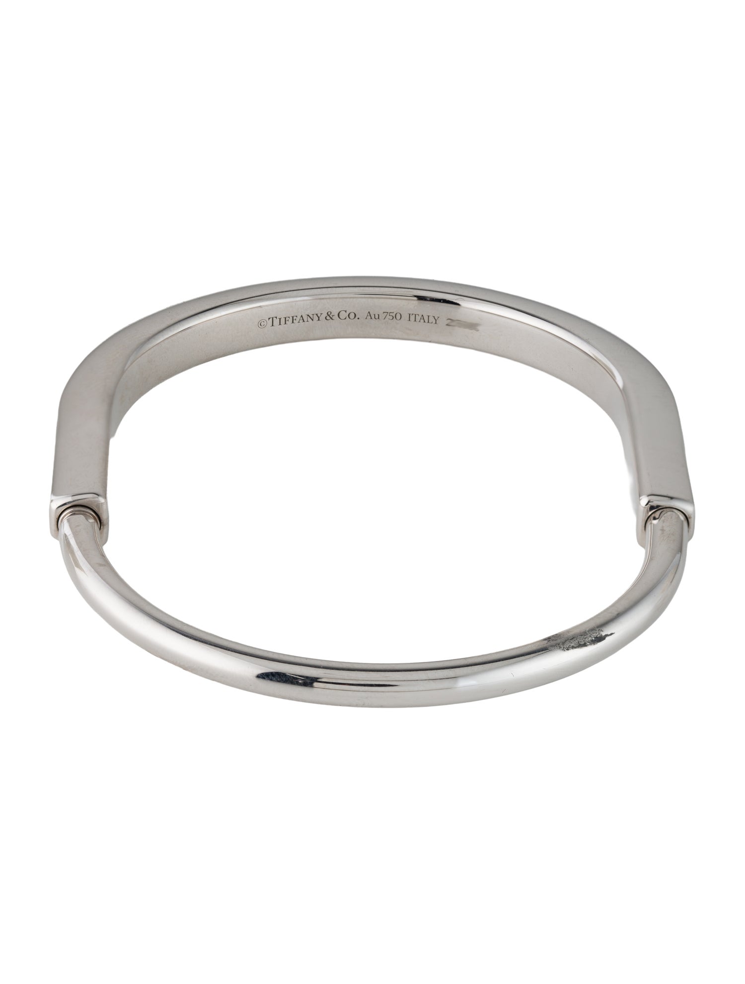 Tiffany & Co. 18K Lock Bangle