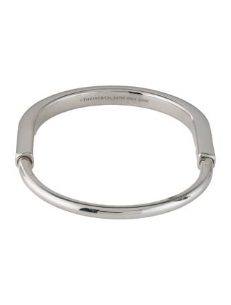 Tiffany & Co. 18K Lock Bangle