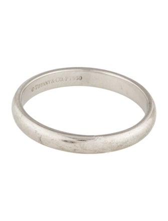 Tiffany & Co. Platinum Forever Wedding Band Ring