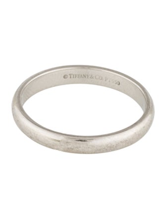 Tiffany & Co. Platinum Forever Wedding Band Ring