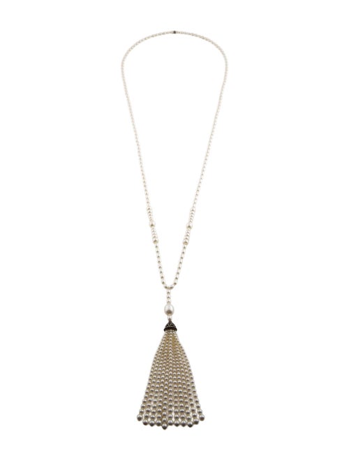 Tiffany & Co. Pearl Tassel Necklace