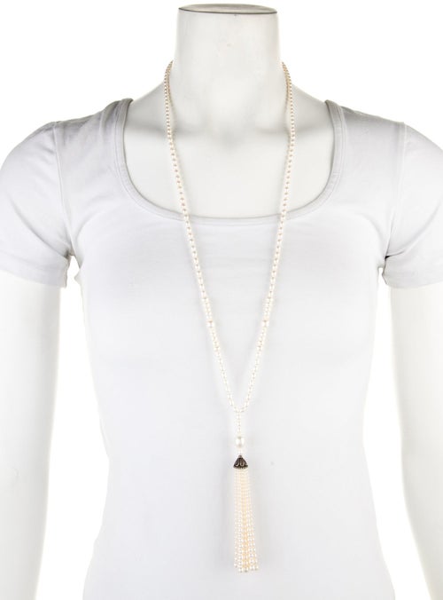 Tiffany & Co. Pearl Tassel Necklace