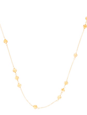 Tiffany & Co. 18K Citrine Garden Station Necklace