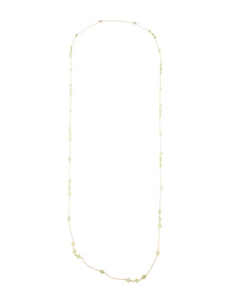 Tiffany & Co. 18K Peridot Bead Garden Necklace