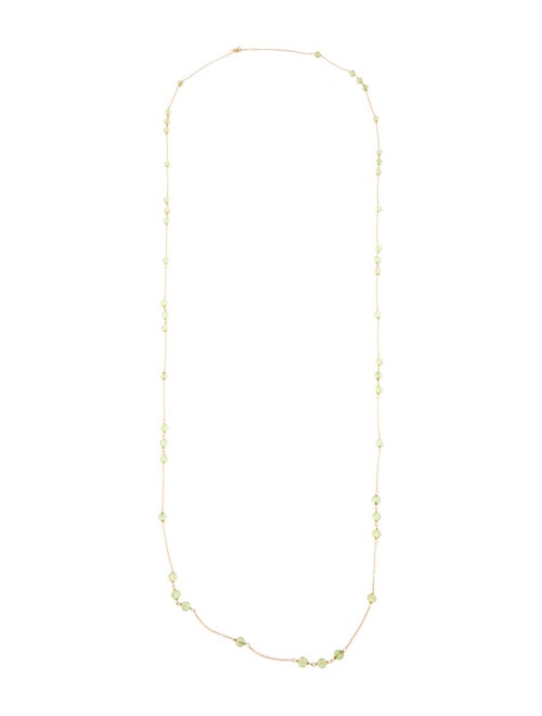 Tiffany & Co. 18K Peridot Bead Garden Necklace