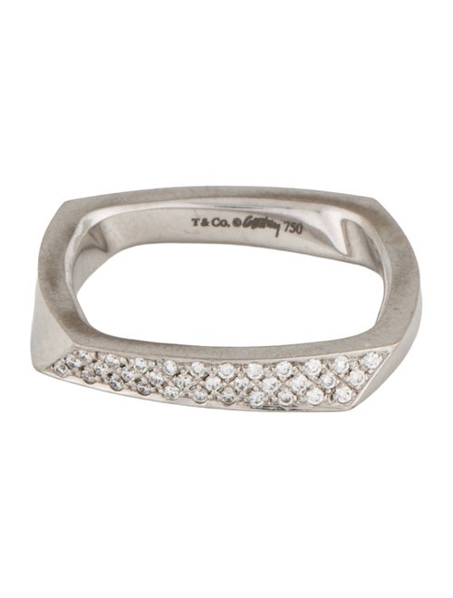 Tiffany & Co. 18K Diamond Torque Band