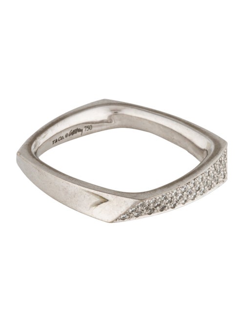 Tiffany & Co. 18K Diamond Torque Band