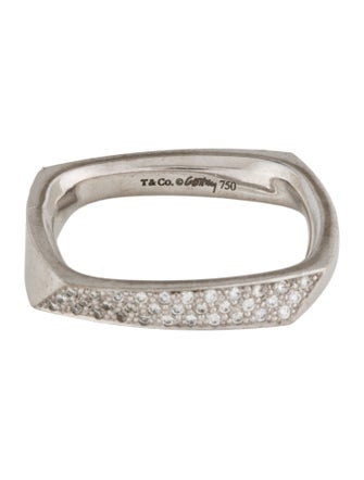 Tiffany & Co. 18K Diamond Torque Band