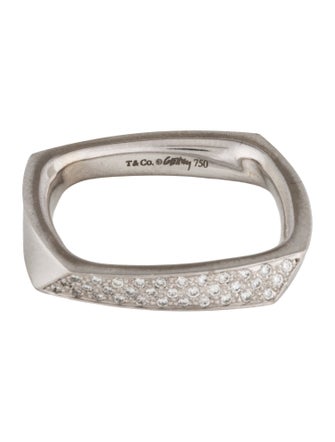 Tiffany & Co. 18K Diamond Torque Band