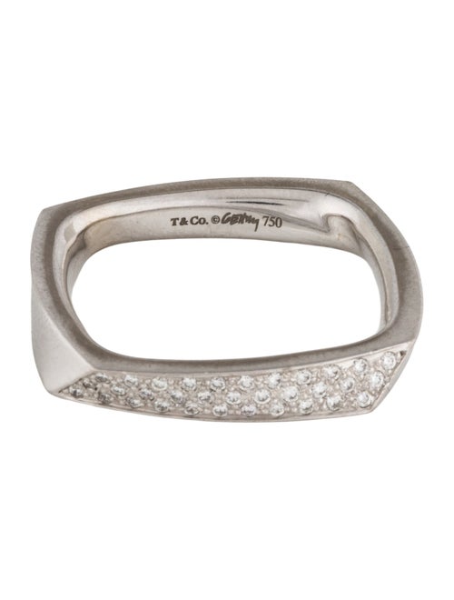 Tiffany & Co. 18K Diamond Torque Band