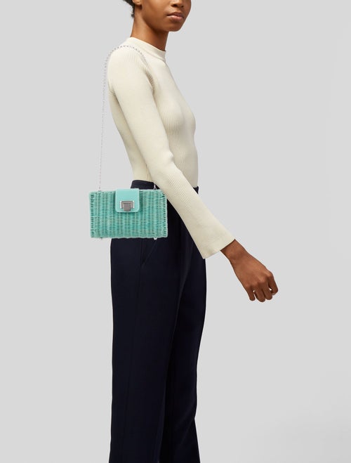 Tiffany & Co. Straw Shoulder Bag