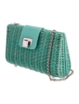 Tiffany & Co. Straw Shoulder Bag