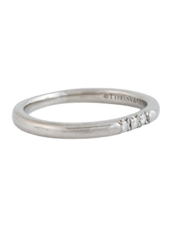 Tiffany & Co. Platinum Diamond Tiffany Forever Wedding Band