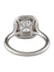 Tiffany & Co. Platinum Diamond Soleste Double Halo Engagement Ring