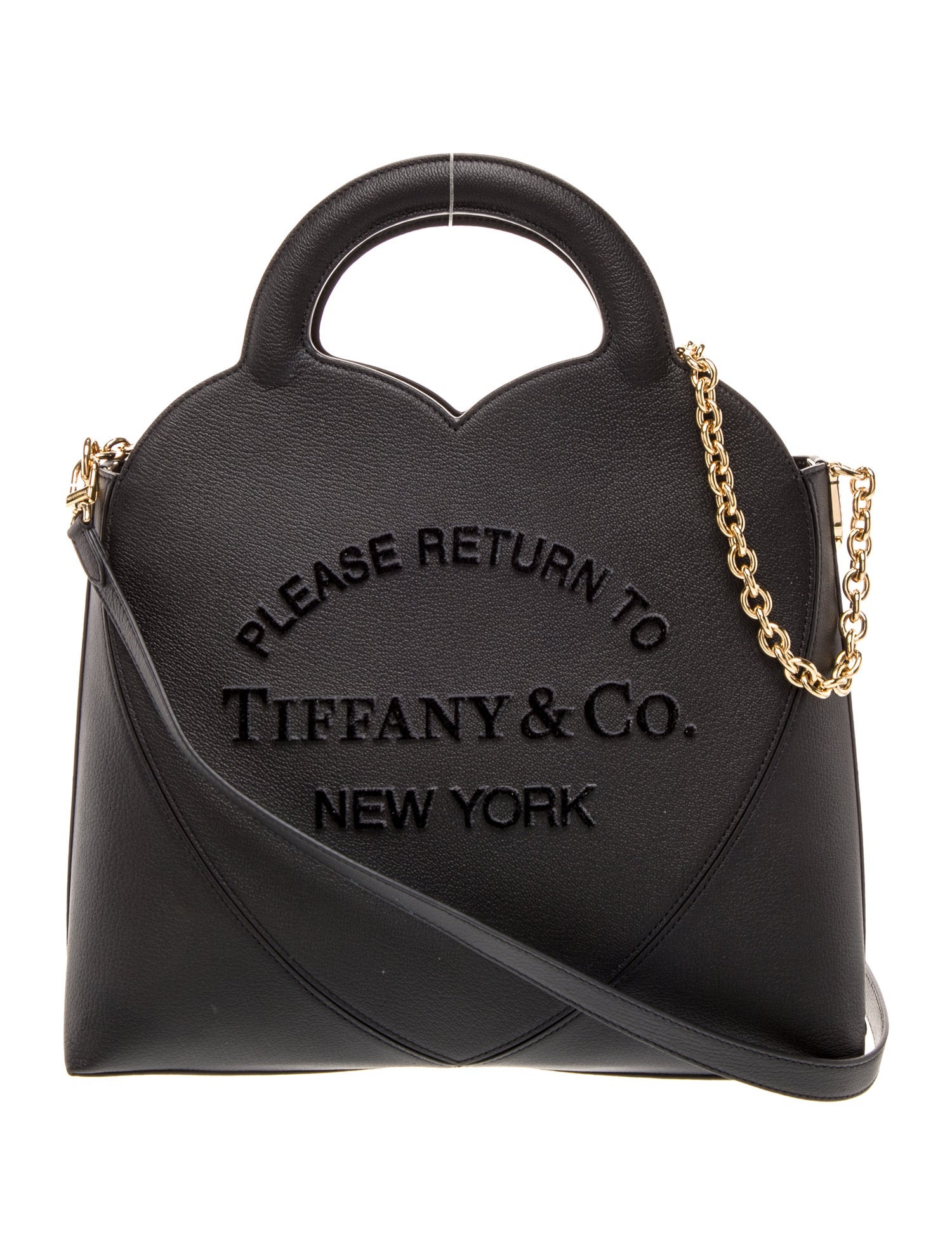 Tiffany & Co. Leather Top Handle Bag