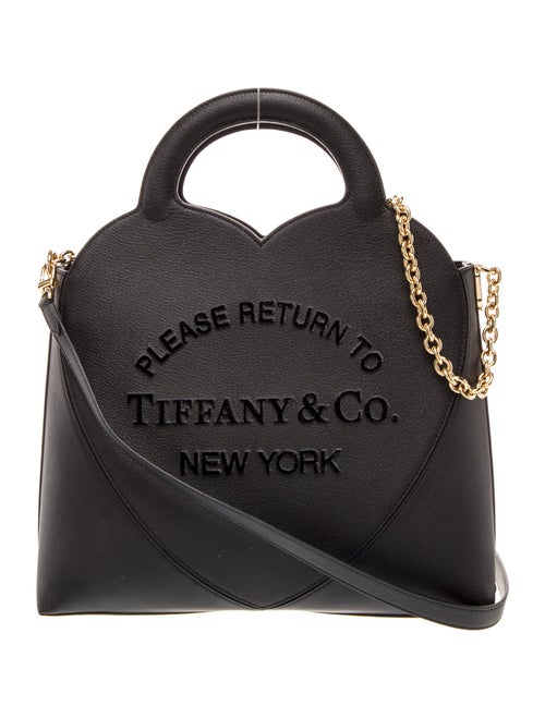 Tiffany & Co. Leather Top Handle Bag