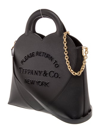 Tiffany & Co. Leather Top Handle Bag