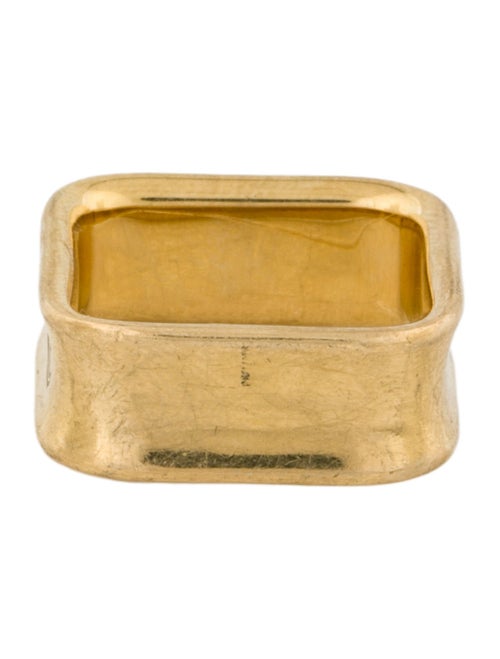 Tiffany & Co. 18K 1837 Square Band Ring