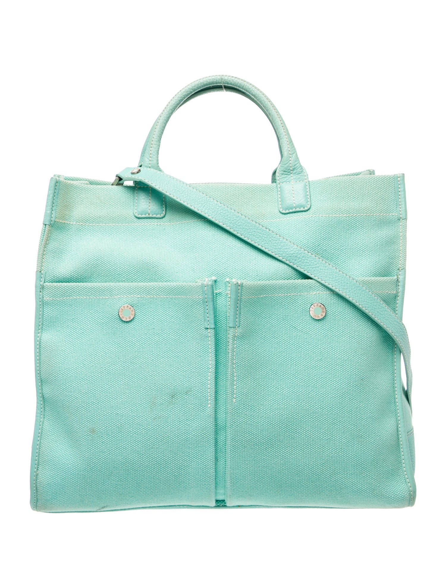 Tiffany & Co. Canvas Messenger Bag