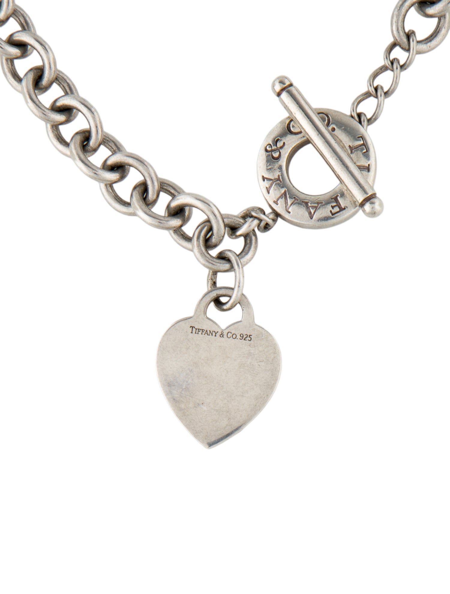 Tiffany & Co. Heart Tag Toggle Necklace