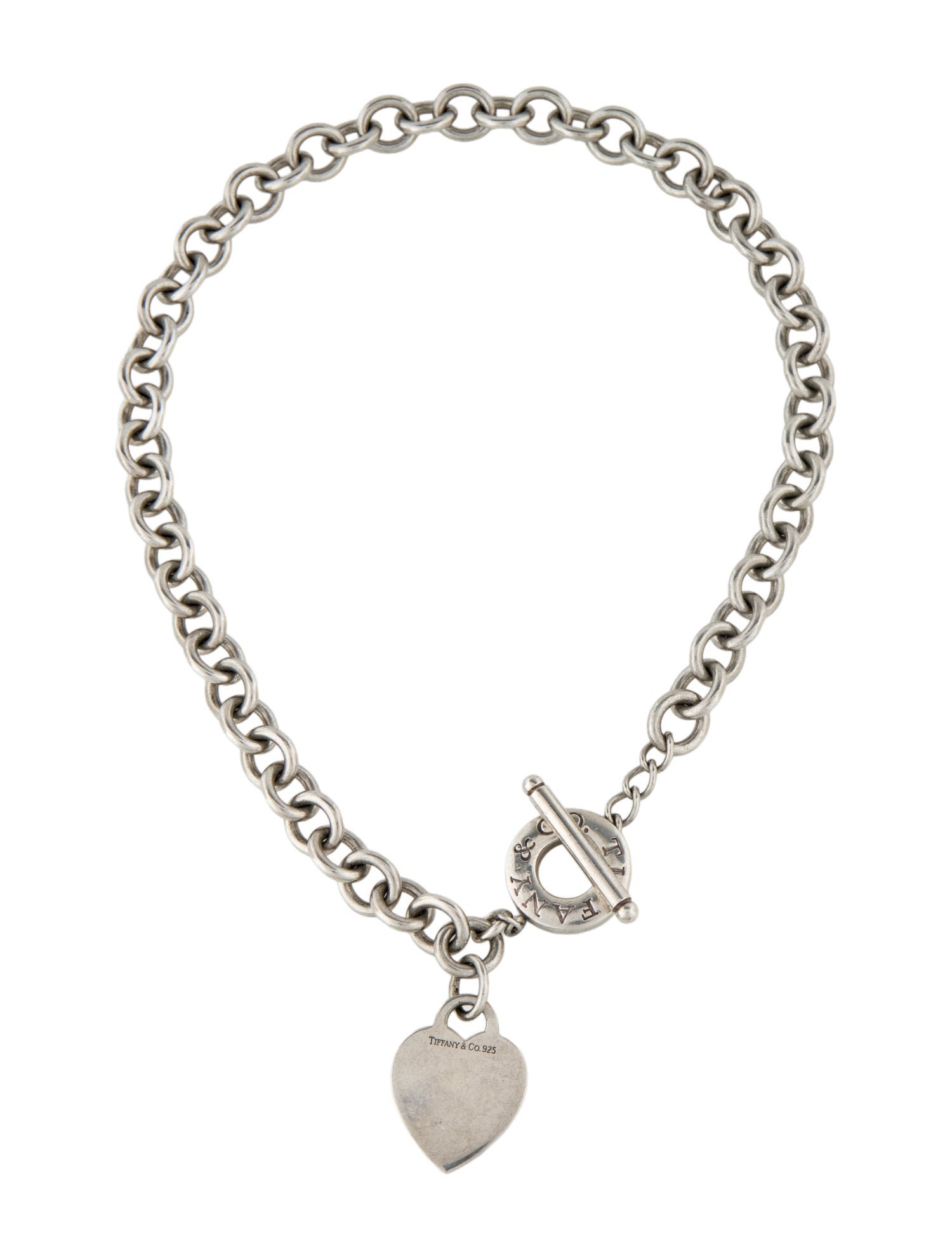 Tiffany & Co. Heart Tag Toggle Necklace