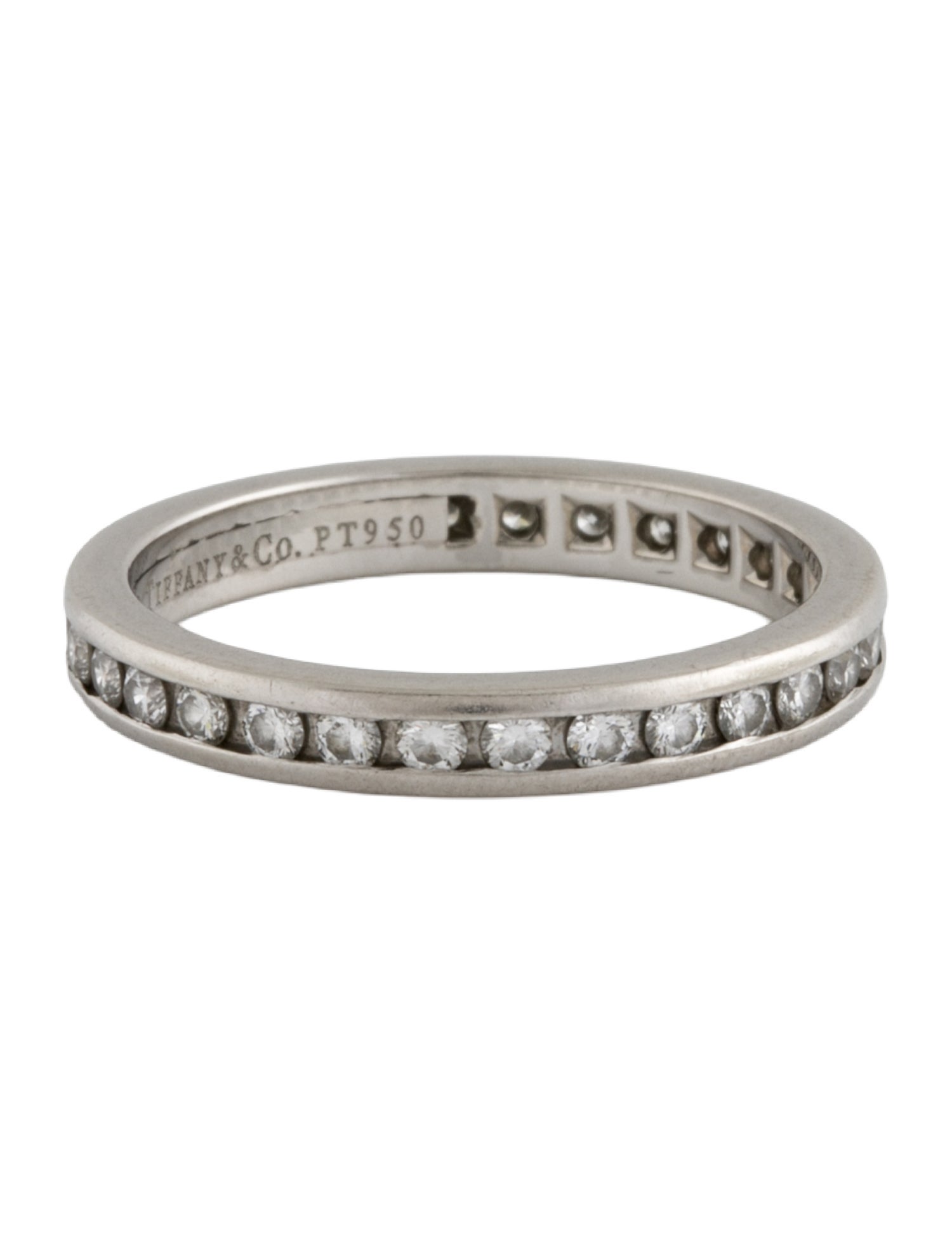 Tiffany & Co. Platinum Diamond Eternity Band