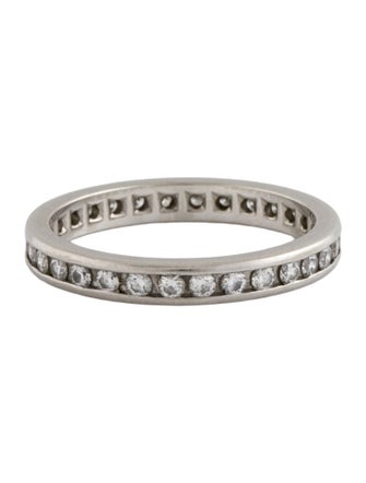 Tiffany & Co. Platinum Diamond Eternity Band