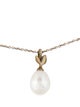 Tiffany & Co. Pearl Olive Leaf Pendant Necklace