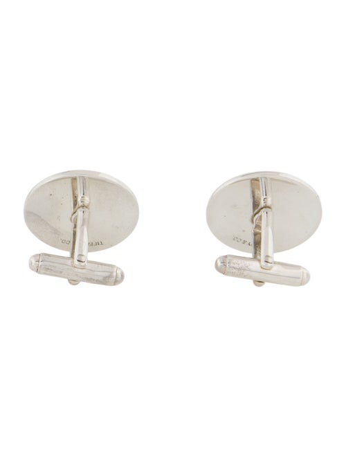 Tiffany & Co. Enamel Nautical Flag Cufflinks