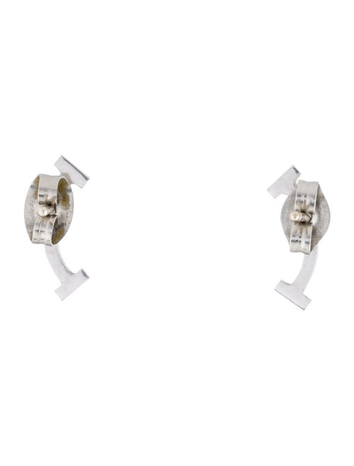 Tiffany & Co. 18K Mini Smile Stud Earrings
