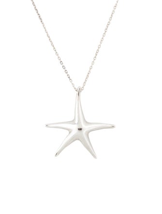 Tiffany & Co. Starfish Pendant Necklace