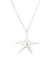 Tiffany & Co. Starfish Pendant Necklace