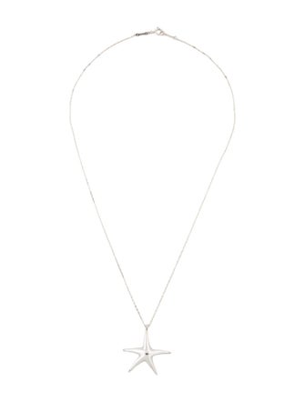 Tiffany & Co. Starfish Pendant Necklace