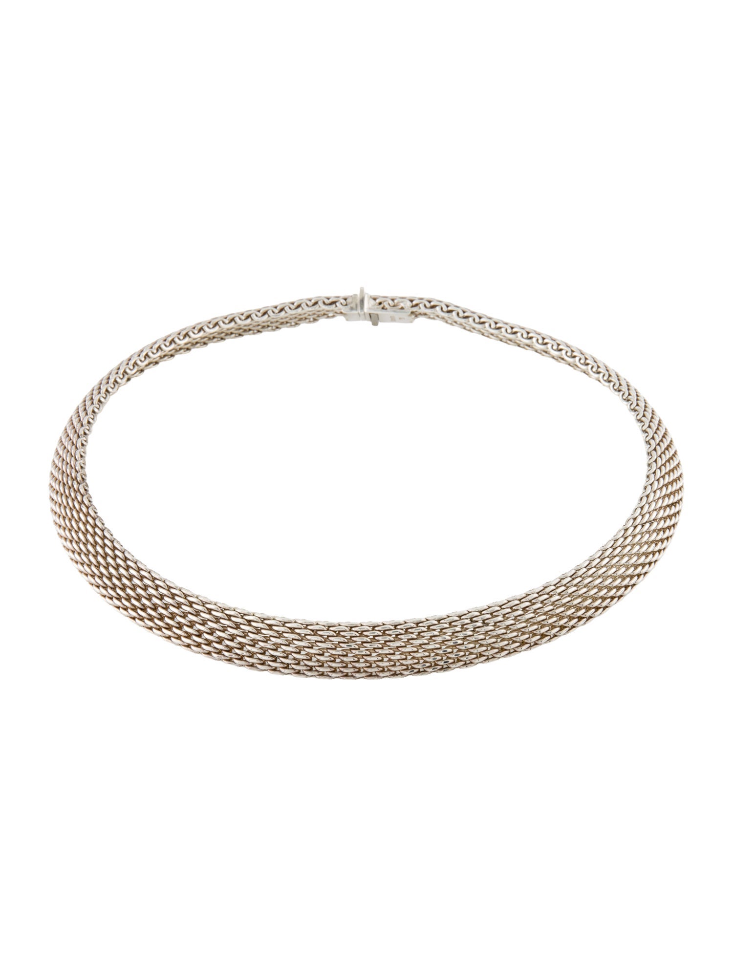 Tiffany & Co. Mesh Collar Necklace