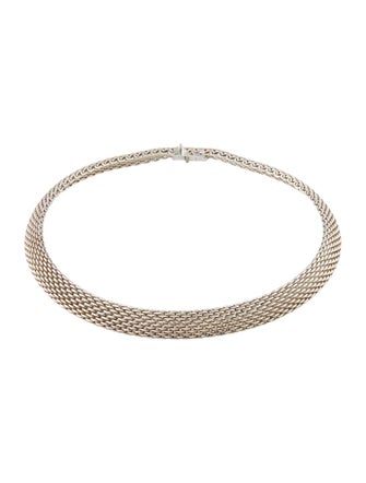 Tiffany & Co. Mesh Collar Necklace